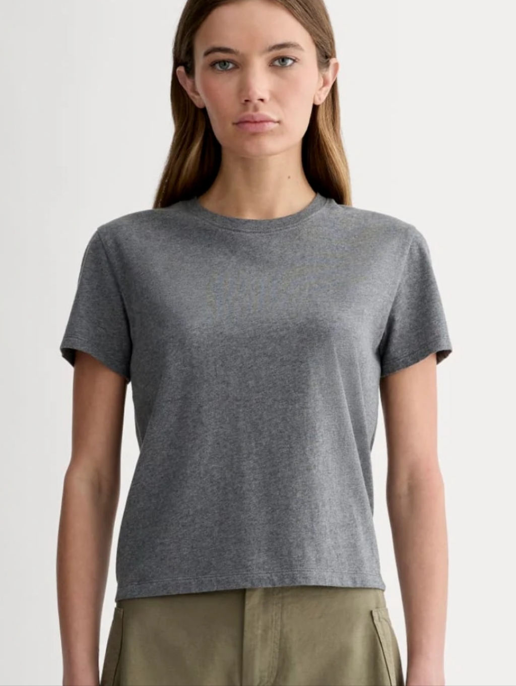 Everlane The Box-Cut Tee In Essential Cotton